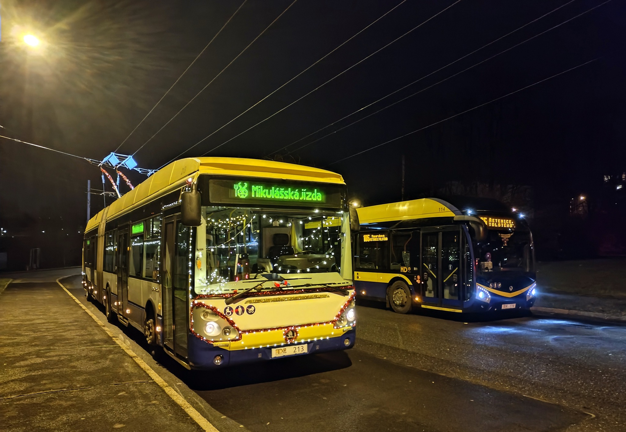 Mikulášská jízda s 25 Tr