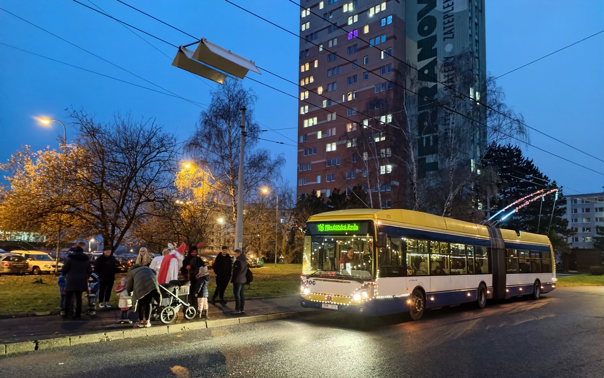 Mikulášská jízda s 25 Tr